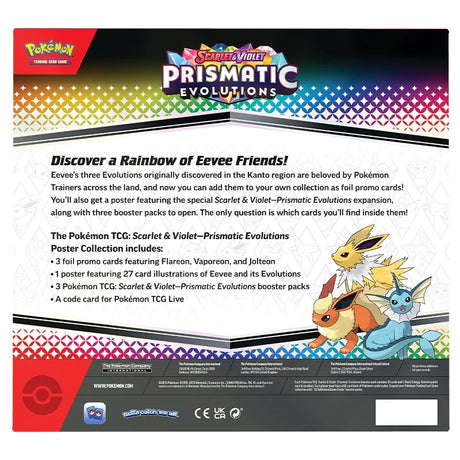 Pokemon - Scarlet & Violet - Prismatic Evolutions - Poster Collection