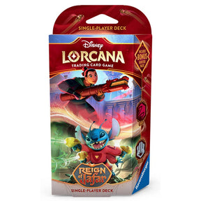 Disney Lorcana - Reign of Jafar - Starter Deck - Mulan & Stitch - JET Cards