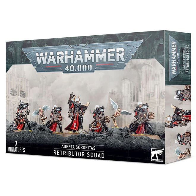 Warhammer 40,000 - Adepta Sororitas - Retributor Squad - JET Cards