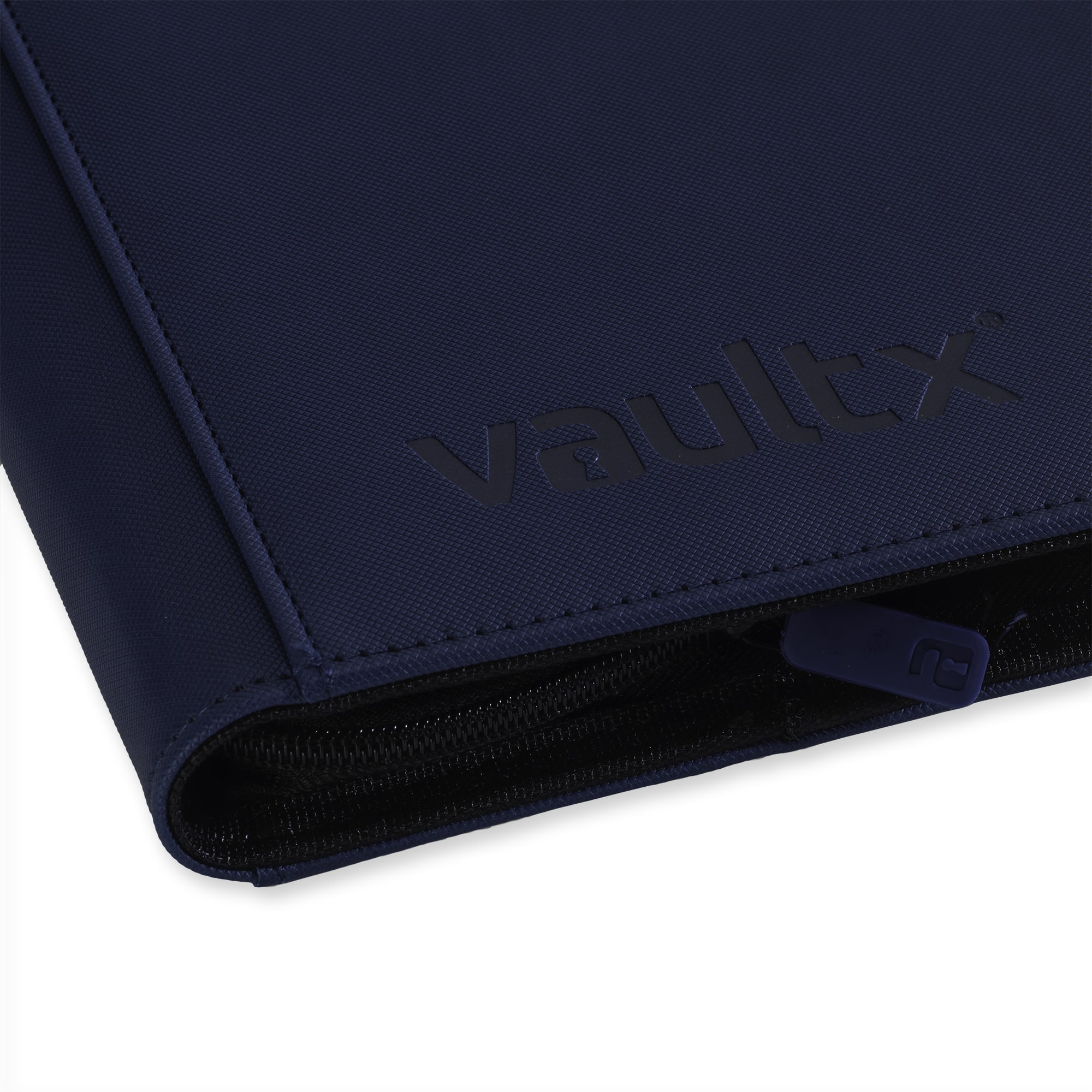 Vault X - 12-Pocket Exo-Tec® - Zip Binder - Blue