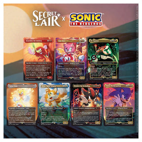 Magic the Gathering - Secret Lair - Drop Series - Secret Lair x Sonic the Hedgehog: Friends & Foes (Non-Foil Edition) - JET Cards