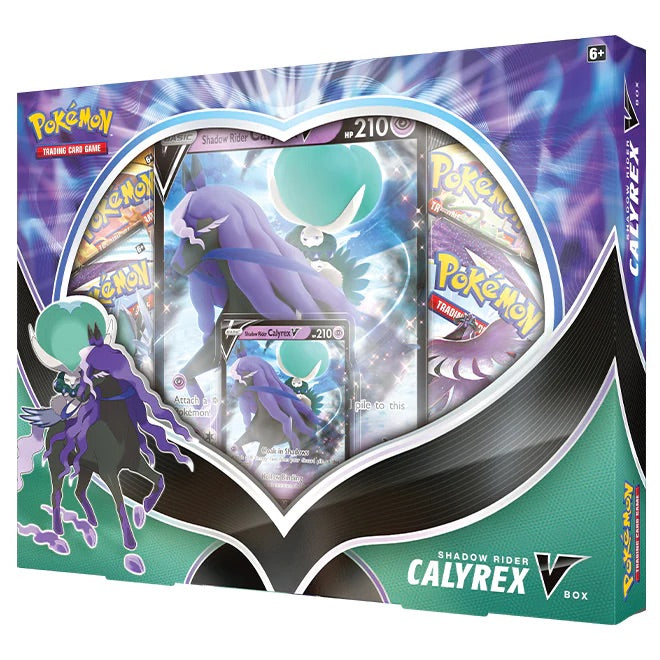 Pokemon Shadow Rider Calyrex V Box