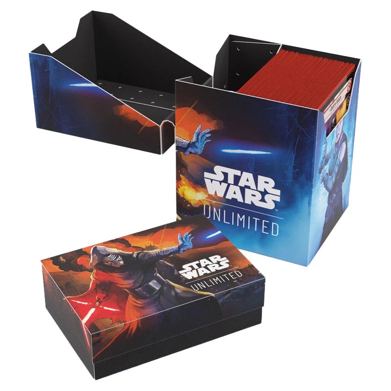 Gamegenic - Star Wars Unlimited - Soft Crate - Rey/Kylo Ren