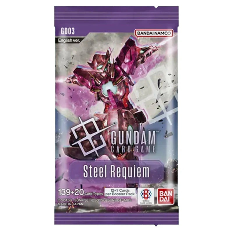 Gundam Card Game - Steel Requiem - Booster Pack
