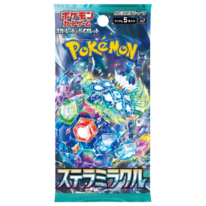 Pokemon - Scarlet & Violet - Stellar Miracle - Japanese Booster Pack - JET Cards