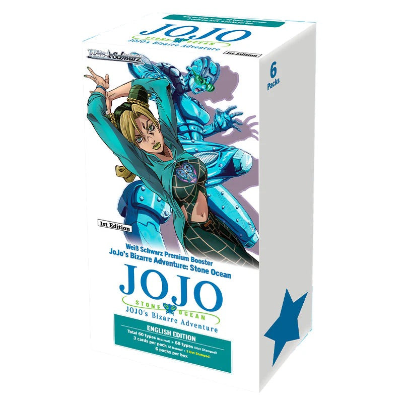 Weiss Schwarz - JoJo’s Bizarre Adventure: Stone Ocean - Premium Booster Box (6 Packs)