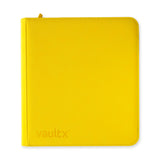 Vault X - 12-Pocket Exo-Tec® - Zip Binder - Yellow