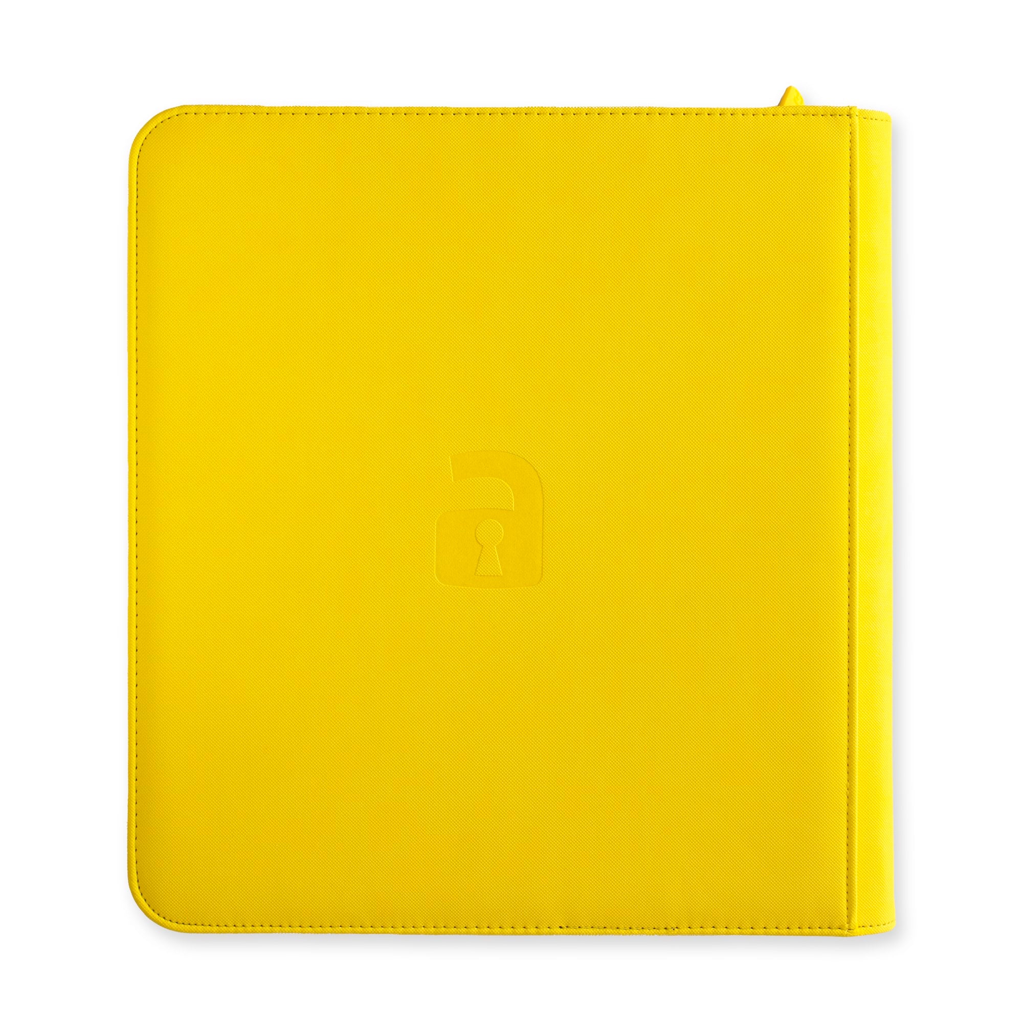 Vault X - 12-Pocket Exo-Tec® - Zip Binder - Yellow