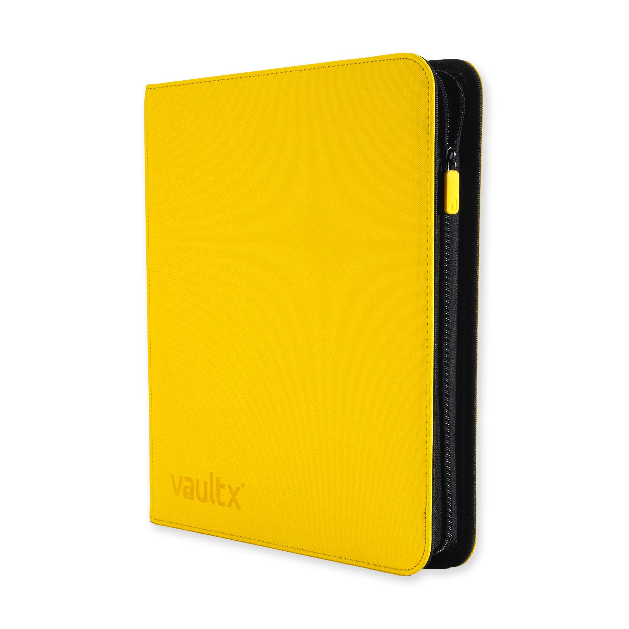 Vault X - 12-Pocket Exo-Tec® - Zip Binder - Yellow