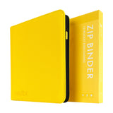Vault X - 12-Pocket Exo-Tec® - Zip Binder - Yellow
