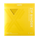 Vault X - 12-Pocket Exo-Tec® - Zip Binder - Yellow