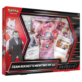 Pokemon - Team Rocket's Mewtwo ex Box - JET Cards
