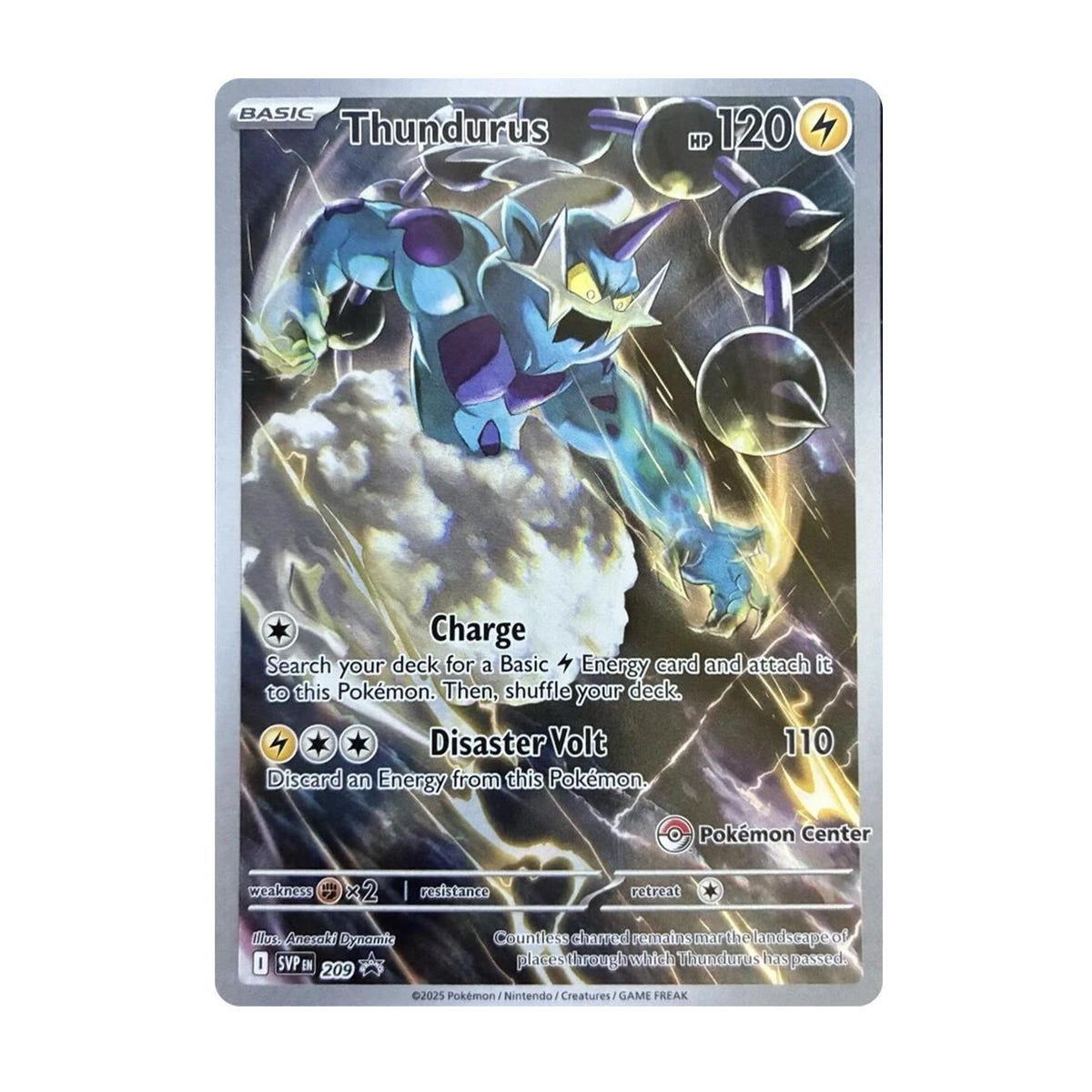 Thunderus SVP209 (Pokemon Center) - Scarlet & Violet - Promo