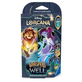 Disney Lorcana - Whispers in the Well - Starter Deck - Simba & Megara - JET Cards