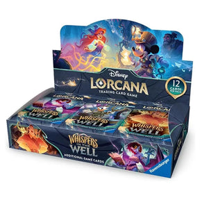 Disney Lorcana - Whispers in the Well - Booster Box (24 Packs) - JET Cards