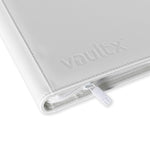 Vault X - 9-Pocket EXo-Tec® - Zip Binder - White Edition