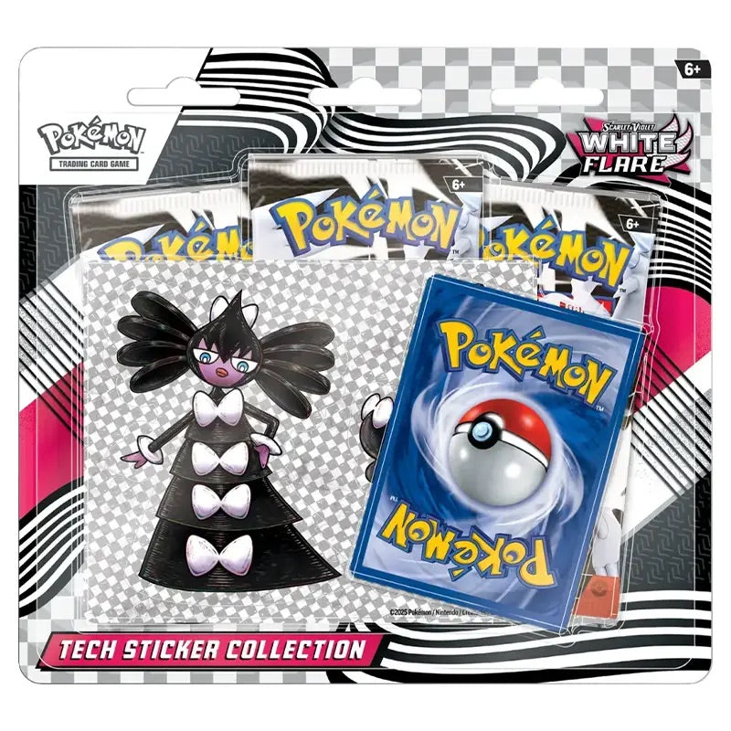 Pokemon - Scarlet & Violet - White Flare - Tech Sticker Collection - Gothitelle