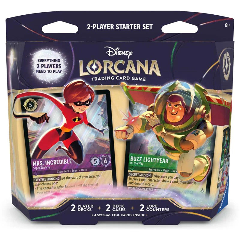 Disney Lorcana - Wilds Unknown - 2-Player Starter Set - JET Cards