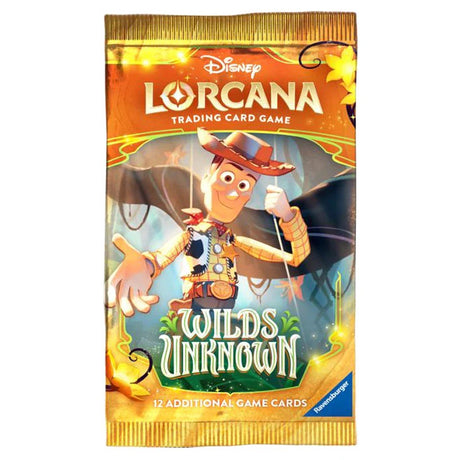 Disney Lorcana - Wilds Unknown- Booster Box (24 Packs) - JET Cards