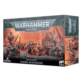 Warhammer 40,000 - World Eaters - Khorne Berserkers - JET Cards