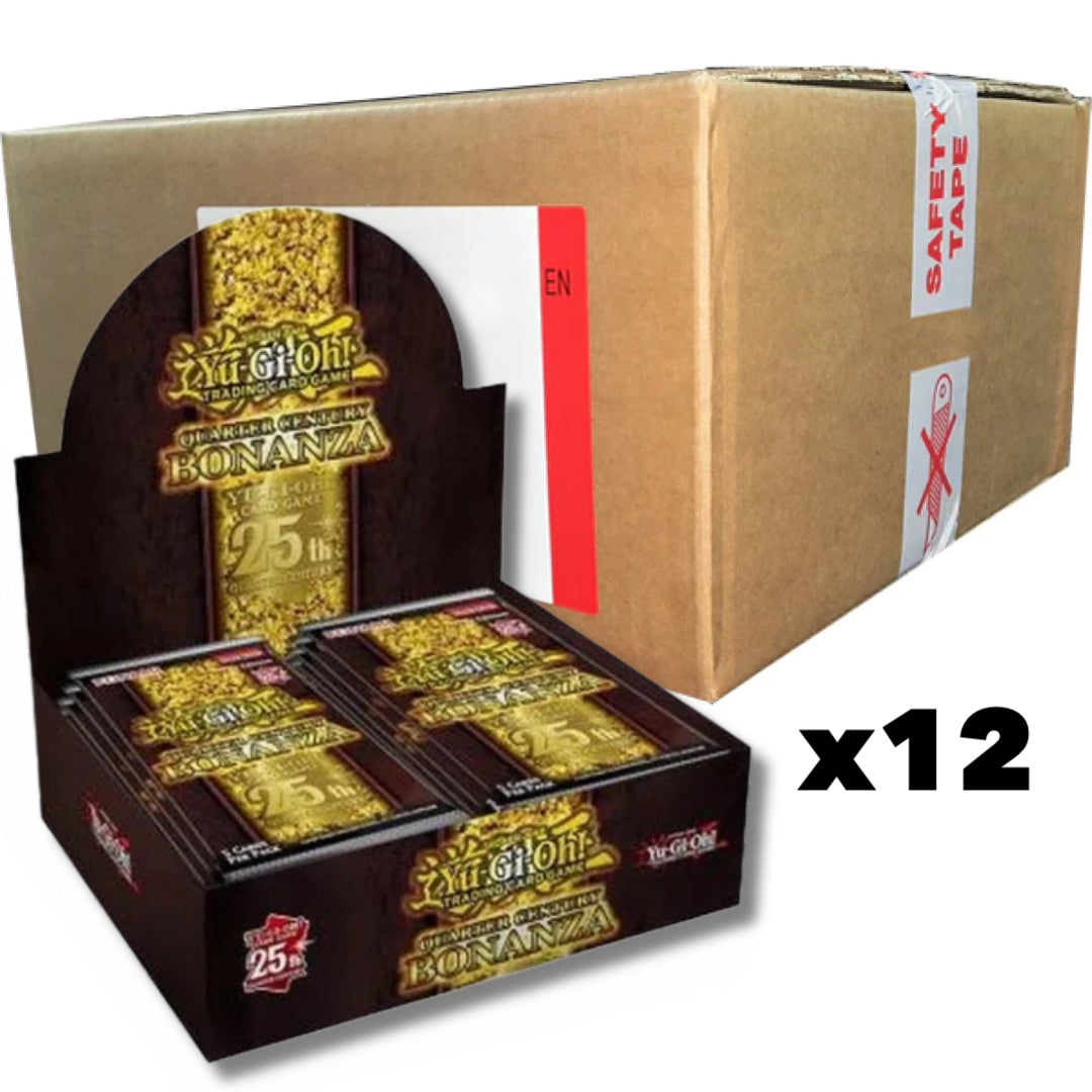 Yu-Gi-Oh! - Quarter Century Bonanza - Booster Box Case (12x Booster Boxes)