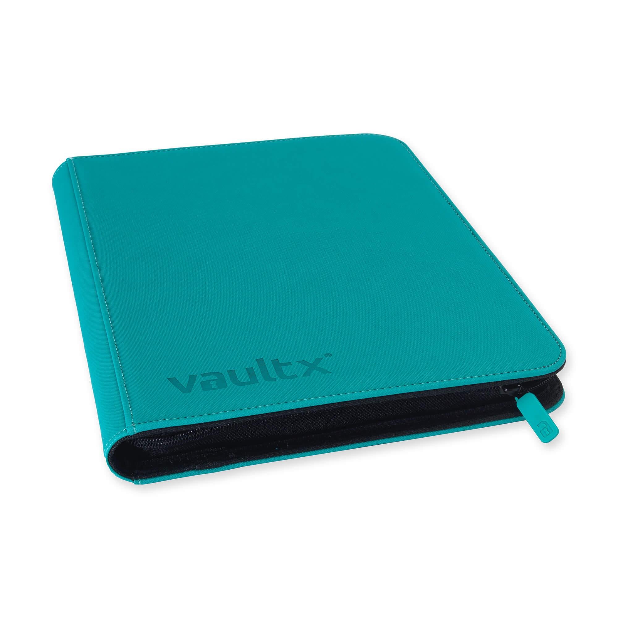 Vault X - 9-Pocket Exo-Tec® - Zip Binder - Teal