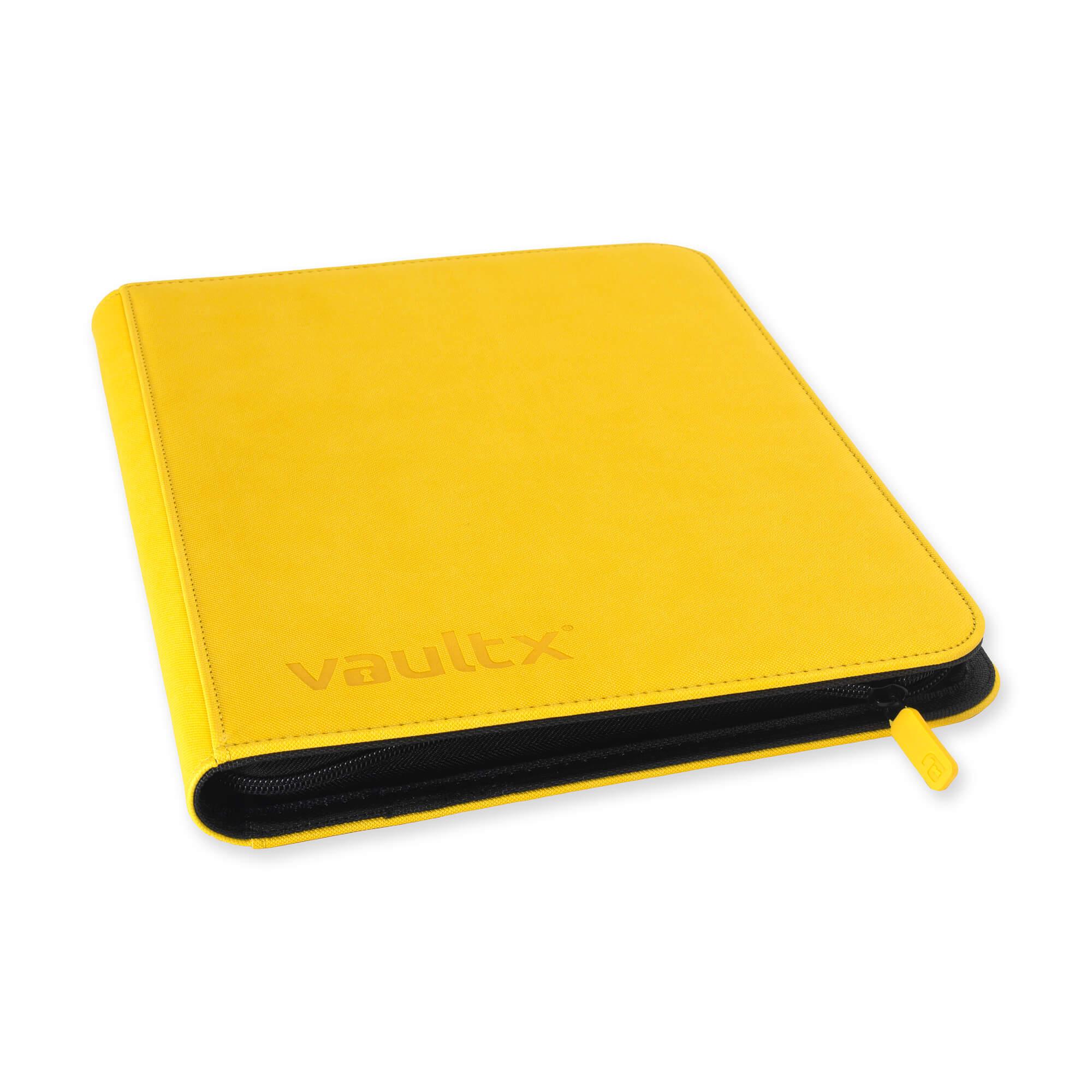 Vault X - 9-Pocket Exo-Tec® - Zip Binder - Yellow