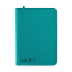 Vault X - 9-Pocket EXo-Tec® - Zip Binder - Teal