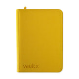 Vault X - 9-Pocket Exo-Tec® - Zip Binder - Yellow