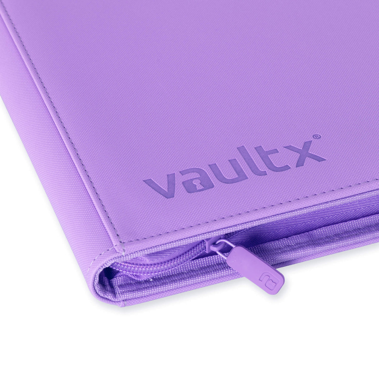 Vault X - 9-Pocket Exo-Tec® - Zip Binder - Just Purple