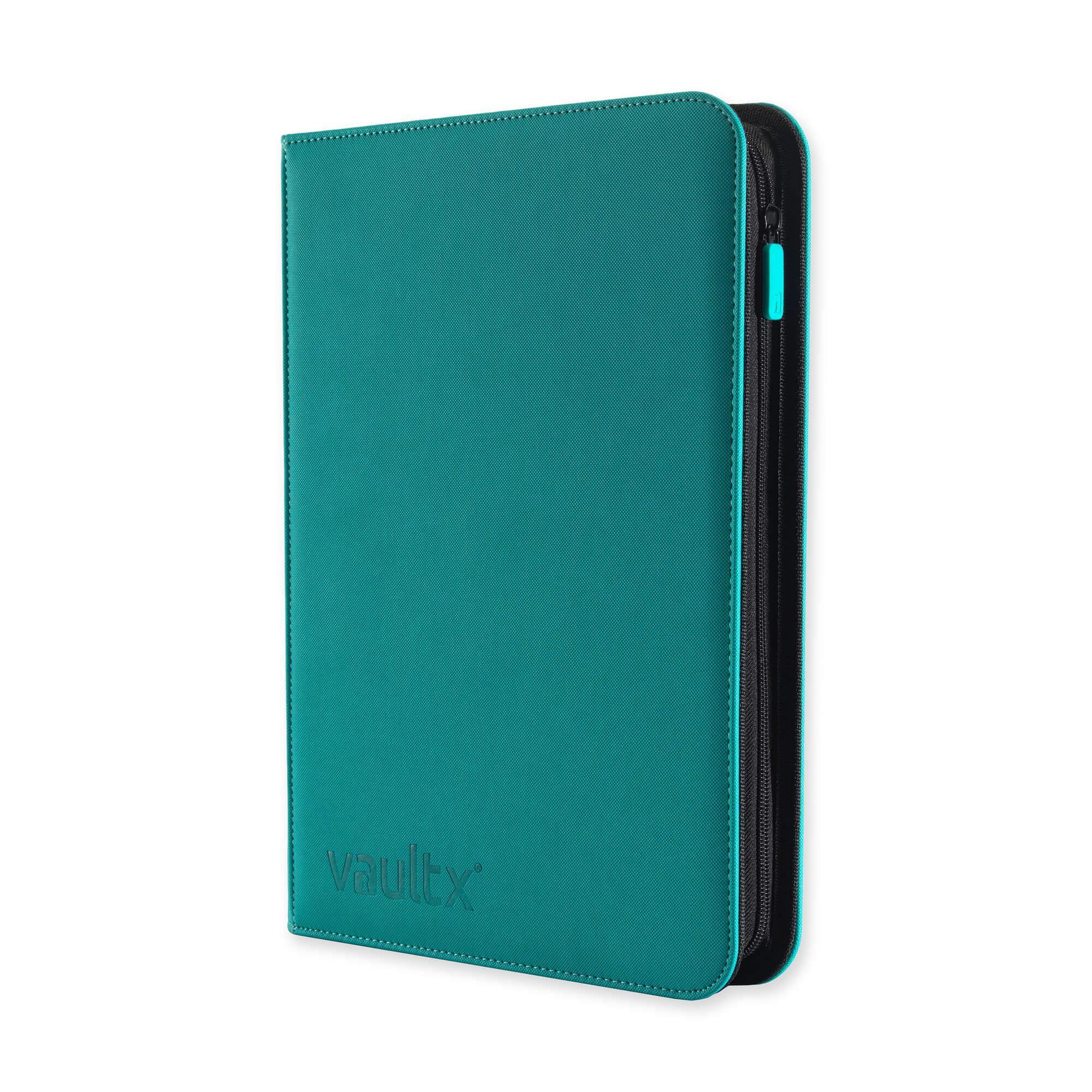 Vault X - 9-Pocket Exo-Tec® - Zip Binder - Teal