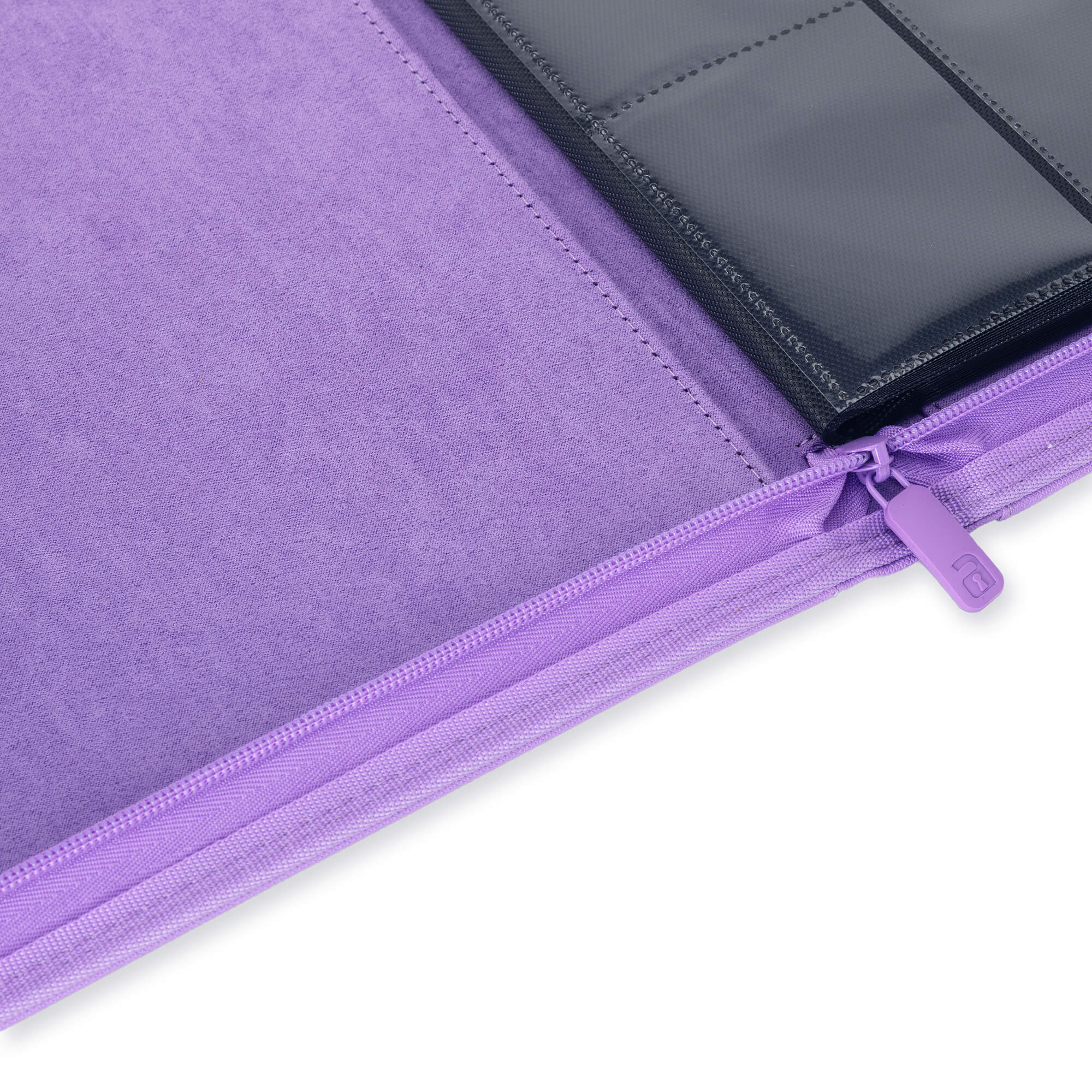 Vault X - 9-Pocket Exo-Tec® - Zip Binder - Just Purple