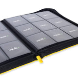 Vault X - 9-Pocket Exo-Tec® - Zip Binder - Yellow