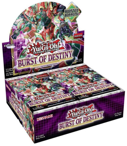 Yu-Gi-Oh! Burst Of Destiny Booster Box (24 Packs) (1st Edition)