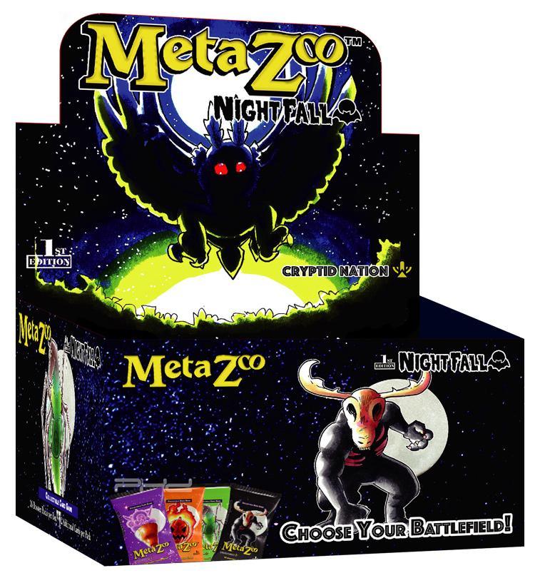 MetaZoo Nightfall Booster Box Display - 1st Edition (36 Packs)