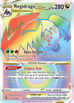 Regidrago VSTAR 201/195 Secret Rare Pokemon Card (SWSH Silver Tempest)