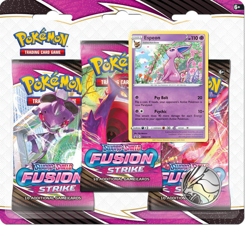 Pokemon Fusion Strike Triple Blister Pack - Espeon