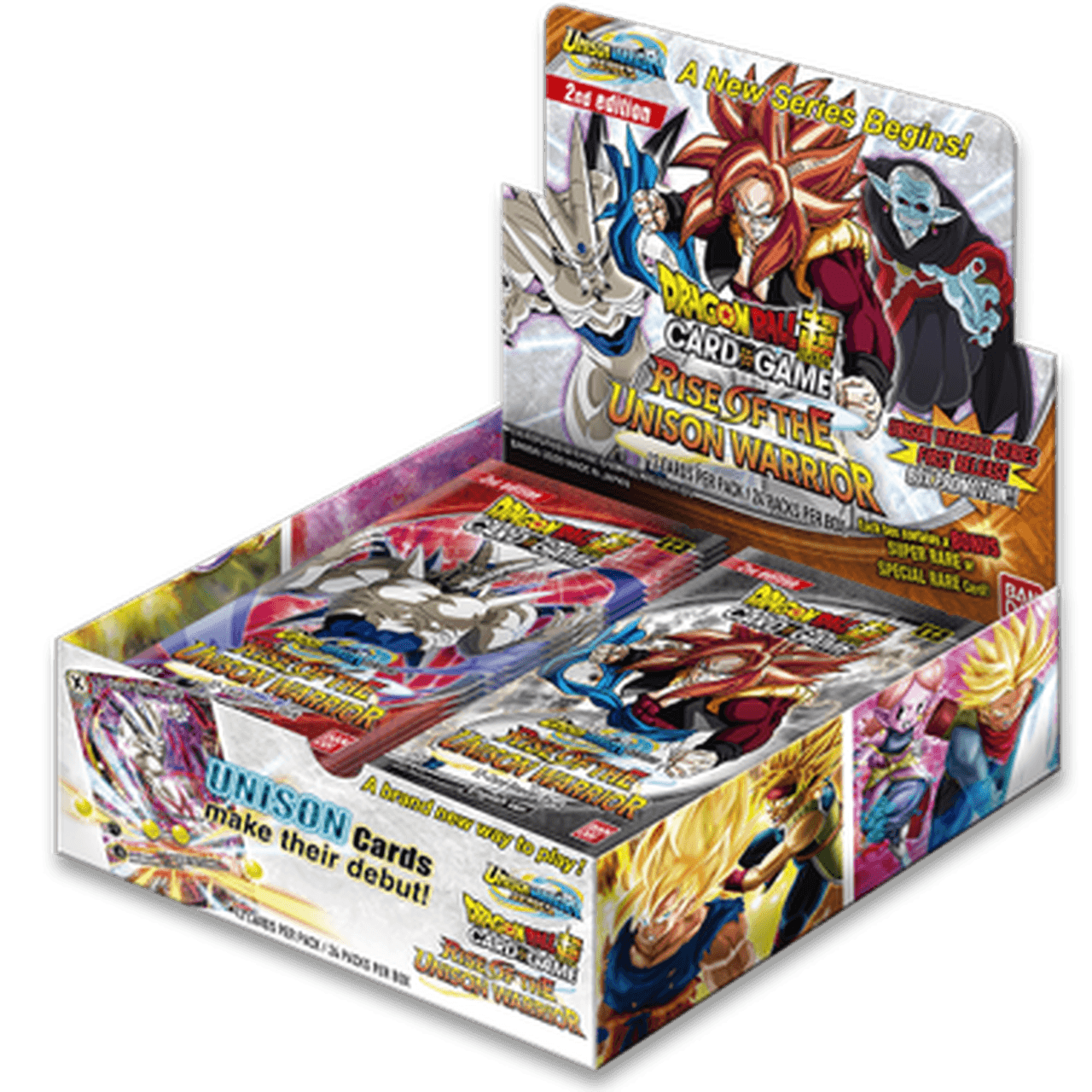 Dragon Ball Super – B10 Rise Of The Unison Warrior UW01 Booster Box (2nd Edition)