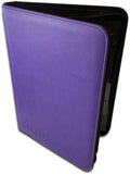 Salted Accessories - Base Collection - 9-Pocket Zip Binder - Violet - JET Cards