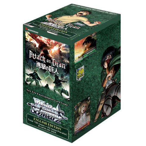 Weiss Schwarz - Attack On Titan Vol.2 - Reprint - Booster Box (20 Packs)