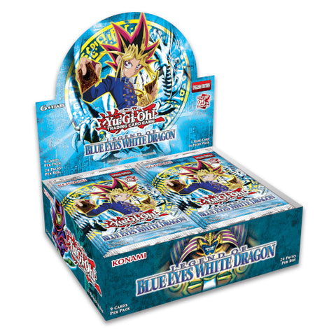 Yu-Gi-Oh! - Legend Of Blue-Eyes White Dragon - 25th Anniversary Reprint - Booster Box (24 Packs)