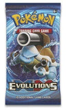 XY Evolutions Booster Pack (Random Artwork) - JET Cards