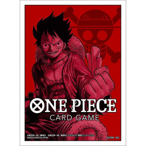 One Piece Card Game - Card Sleeves - Luffy (70 Sleeves)