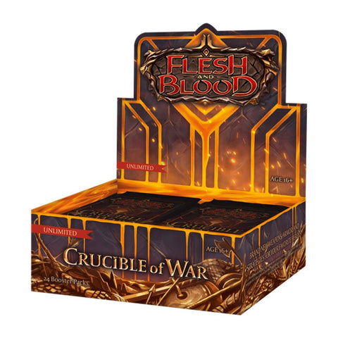 Flesh And Blood - Crucible of War Unlimited Booster Box (24 Packs)