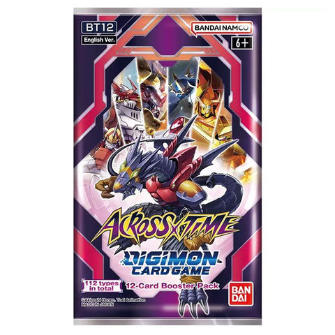 Digimon Card Game - BT12 - Across Time - Booster Pack