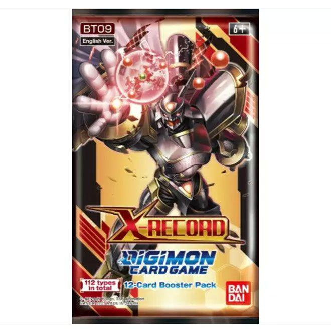 Digimon Card Game - BT09 - X Record Booster Pack (12 Cards)