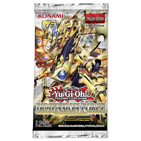 Yu-Gi-Oh! - Dimension Force - Booster Pack (9 Cards) (1st Edition)