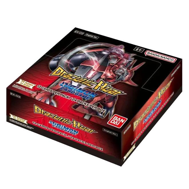 Digimon Card Game - EX03 - Draconic Roar Booster Box (24 Packs)