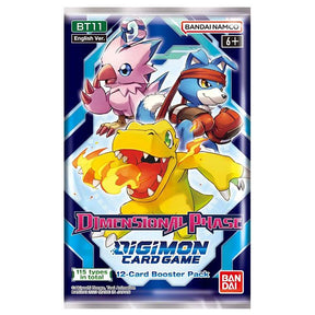 Digimon Card Game - BT11 - Dimensional Phase - Booster Pack - JET Cards