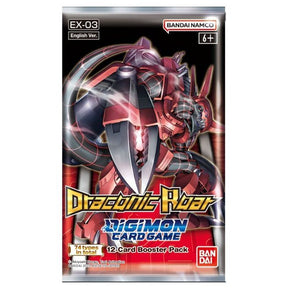 Digimon Card Game - EX03 - Draconic Roar Booster Pack (12 Cards) - JET Cards
